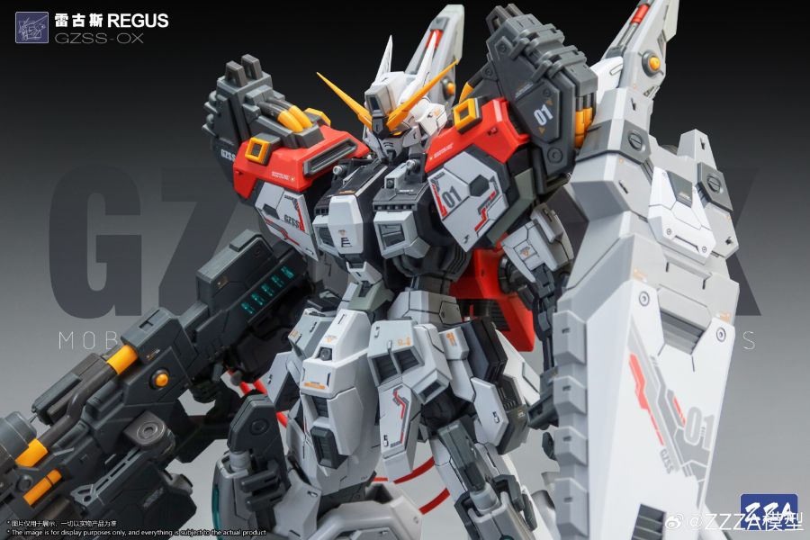 2月預購 ZZA模型 1/100 GZSS-OX01 雷古斯 REGUS 組裝模型 
