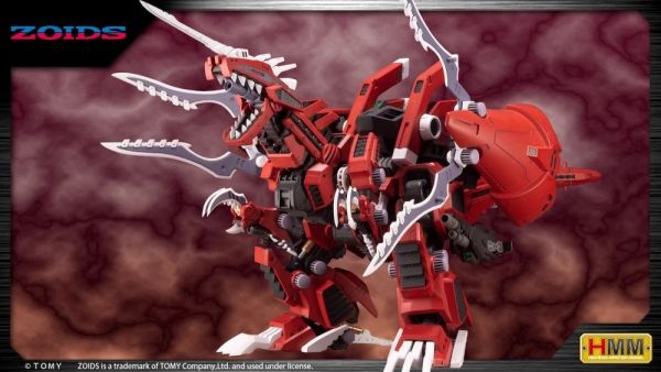 8月預購 壽屋 1/72 ZOIDS EZ-034 真紅虐殺龍 新包裝 組裝模型 