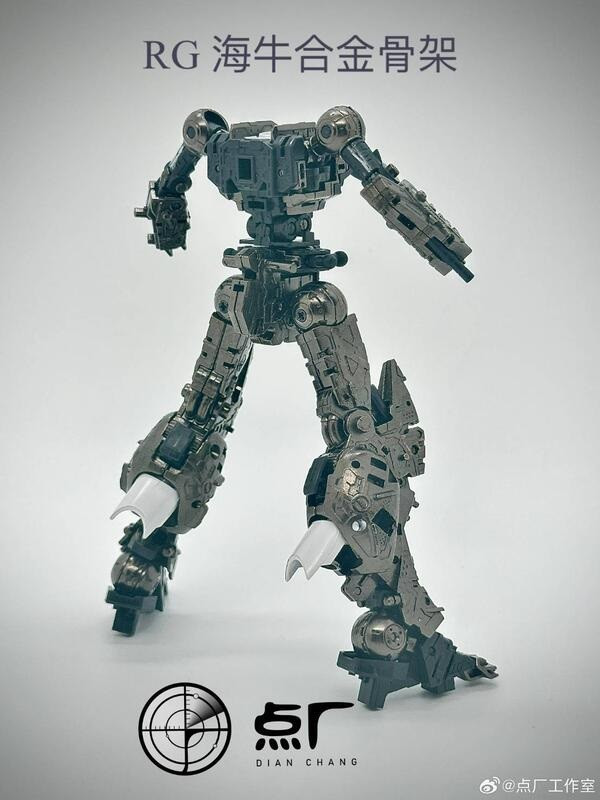 10月預購 點廠 RG HI-Nu 海牛 合金骨架 組裝模型 