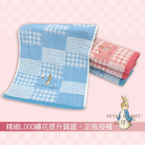 PETER RABBIT彼得兔純棉精織方格緹花毛巾PR3651高質感精品.英國品牌 PETER RABBIT彼得兔純棉精織方格緹花毛巾R3651高質感精品.英國品牌PETER RABBIT彼得兔 高支紗方格緹花毛巾,100%純棉,台灣製造,瞬吸水、柔軟舒適。無甲醛、螢光劑,精梳處理,五織線收邊,耐用不脫線。健康織造,天然植物棉,肌膚親和。時尚優雅,細緻車縫,色彩飽和不褪色。PETER RABBIT毛巾,完美伴侶,保護肌膚,享受健康生活。