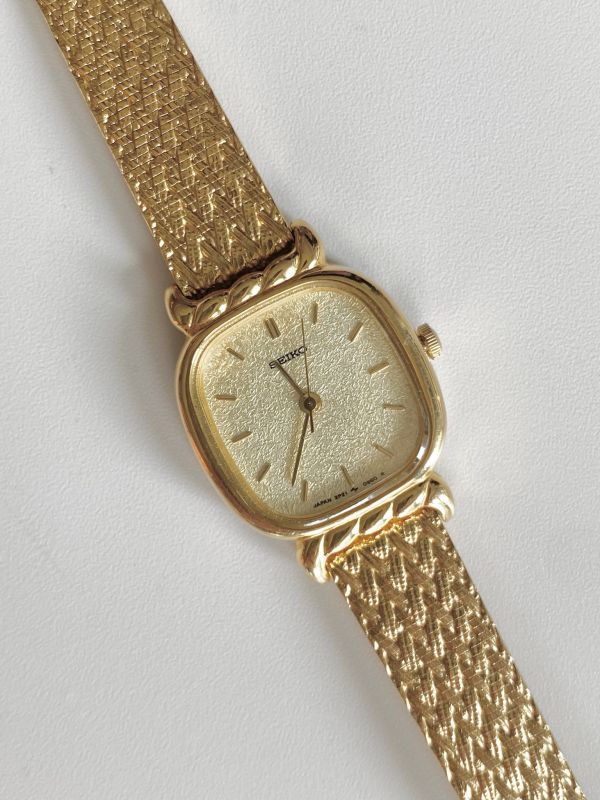 日本 Seiko 古董方胖錶 
