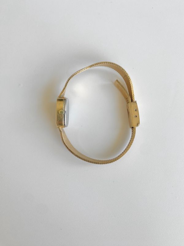 Jules Jurgensen 正方形小金錶 