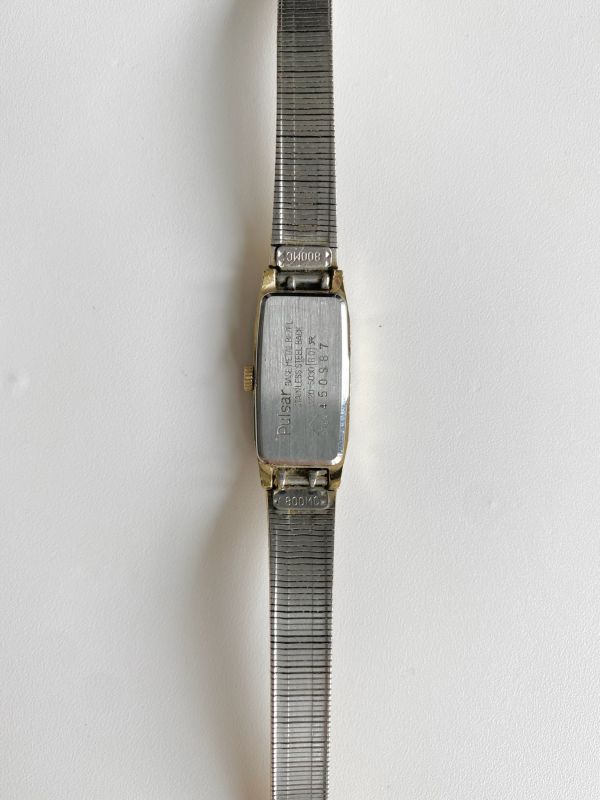 Pulsar長方形黑錶 | Vintage Pulsar in Rectangle 