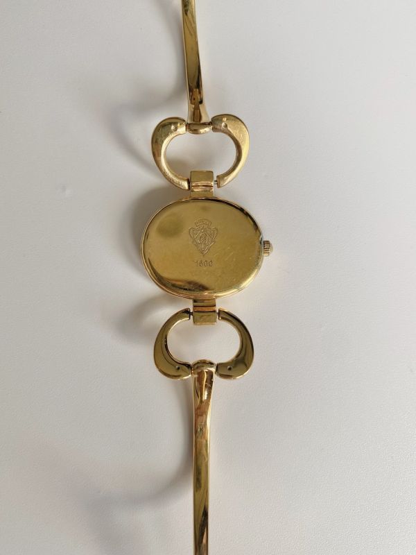 Gucci 中古馬術口銜錶 | Classic Vintage Gucci in Gold 