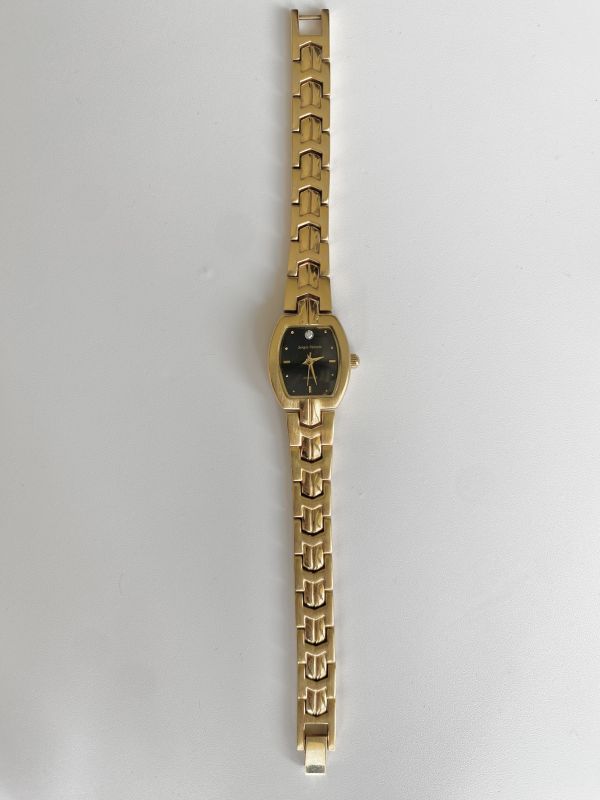 Sergio Valente 黑金單鑽錶 | Vintage Sergio Valente in Black 