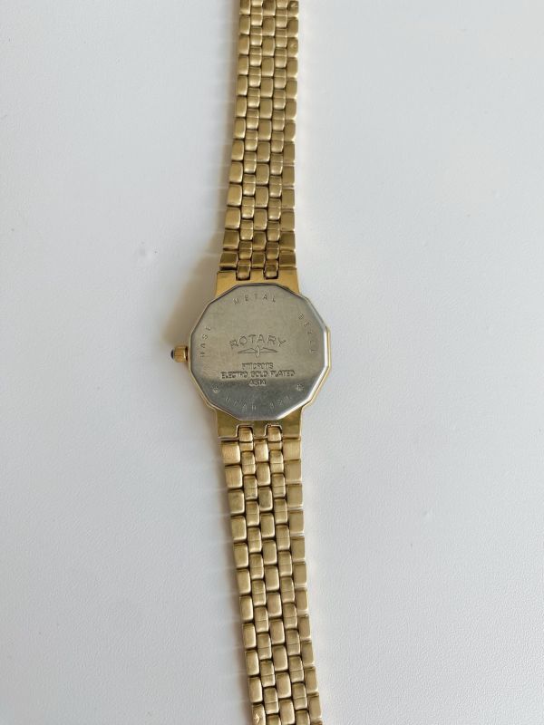 Rotary復古全黑鏡面錶 | Vintage Rotary in Circle 