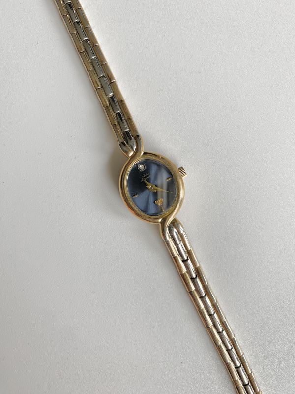 Jules Jurgensen 藍色皇冠logo錶 
