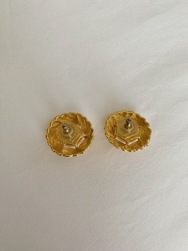中古氣質珍珠耳環 