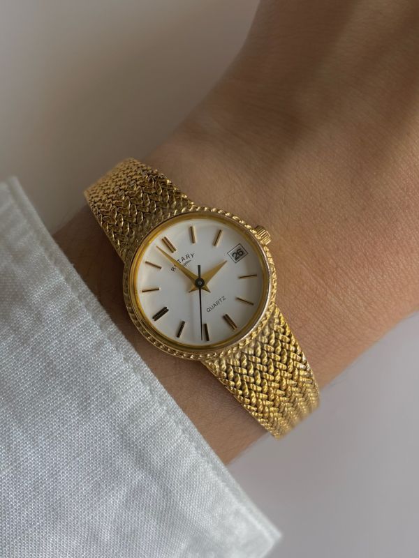 Rotary古董日期錶 | Rotary Watch in Round Dial with Date Window 