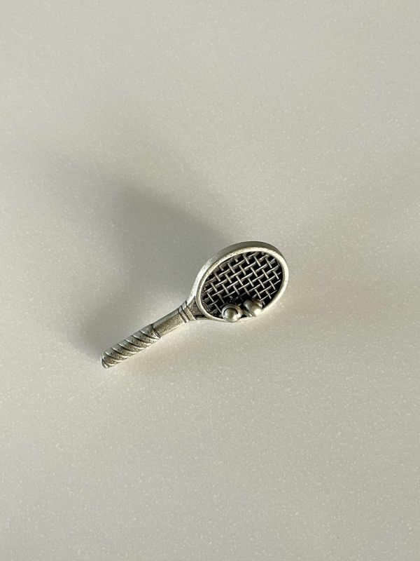 網球造型別針/耳環 