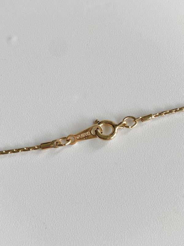 Avon愛心珍珠項鍊 | Vintage Signed Avon Heart-shape Mini Pearl Necklace 