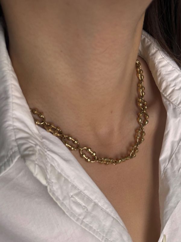 Avon 復古雕節鏈條套組 