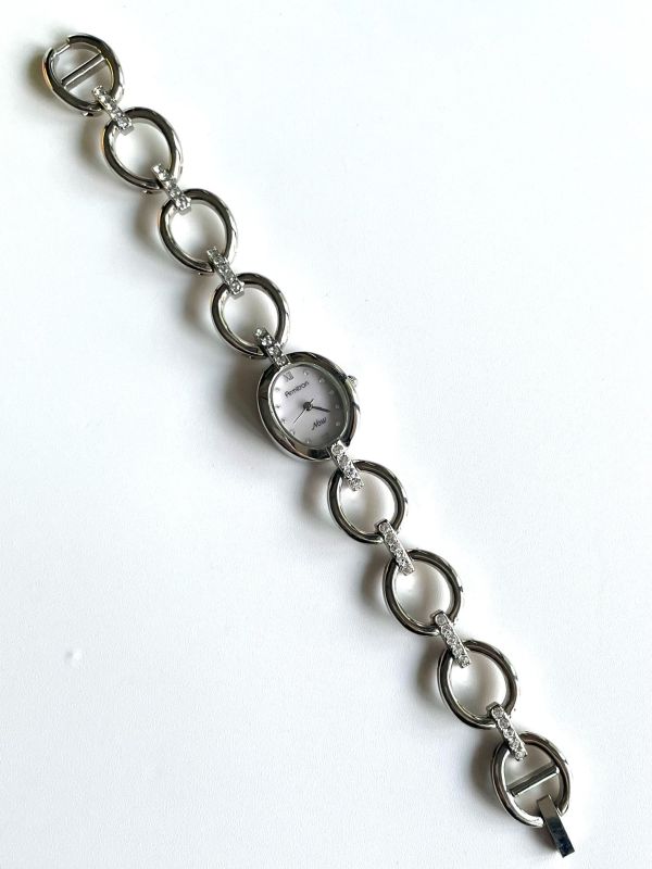 Amitron復古淡粉錶 | Vintage Amitron with Diamonds on Strap 