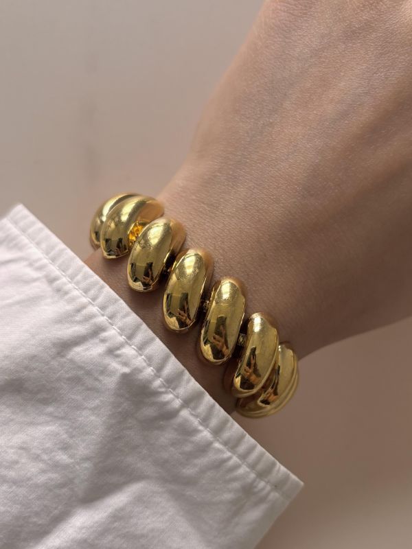 Napier 經典圓潤金鏈手鍊 