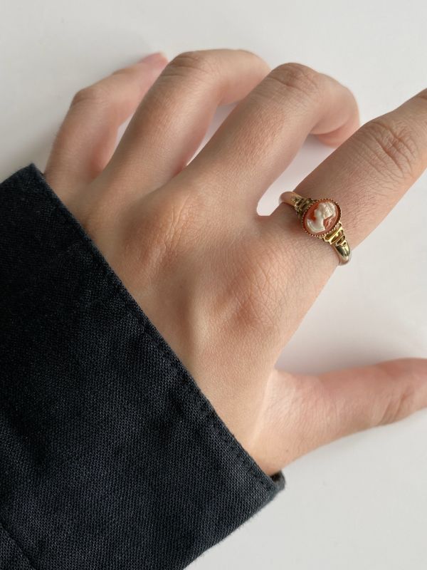 Cameo仕女圖像戒指 | Cameo Ring 