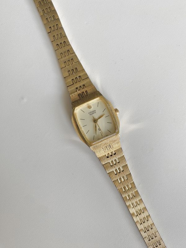 Citizen 單鑽錶 | Vintage Citizen Watch in Square 
