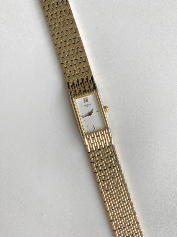 Seiko經典長方淡金錶 | Vintage Seiko in 