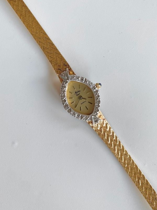 瑞士Mathey Tissot橢圓小金錶 | Vintage Mathey Tissot in Oval 