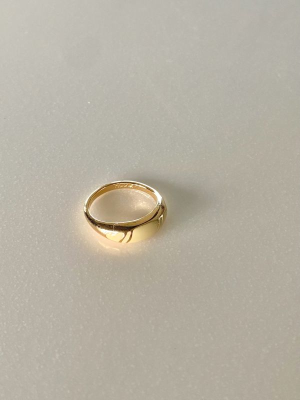 AVON白金琺瑯戒指(細) 