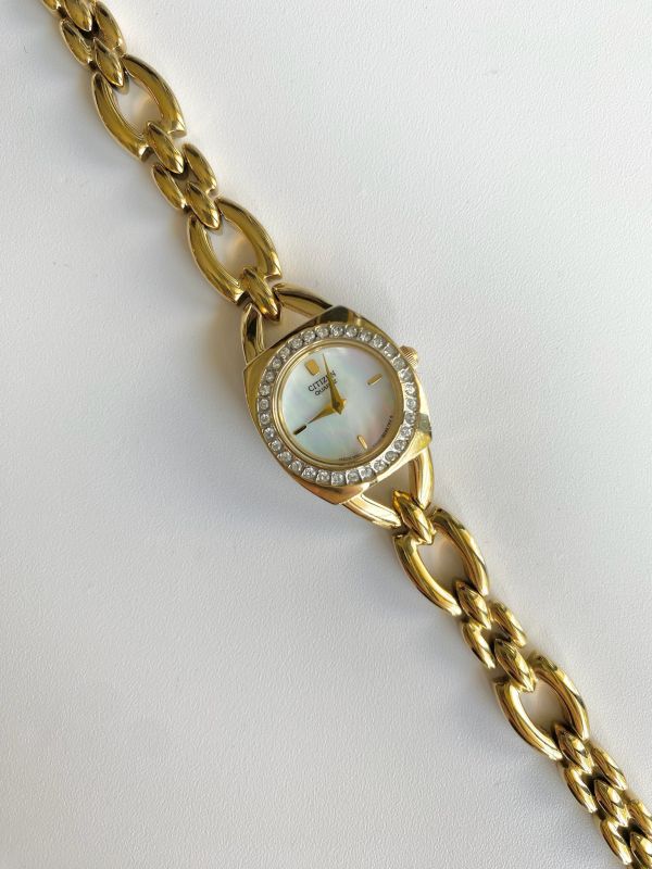 Citizen復古水鑽錶 | Vintage Citizen in Circle with Diamanté 