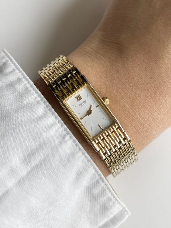 Seiko經典長方淡金錶 | Vintage Seiko in 