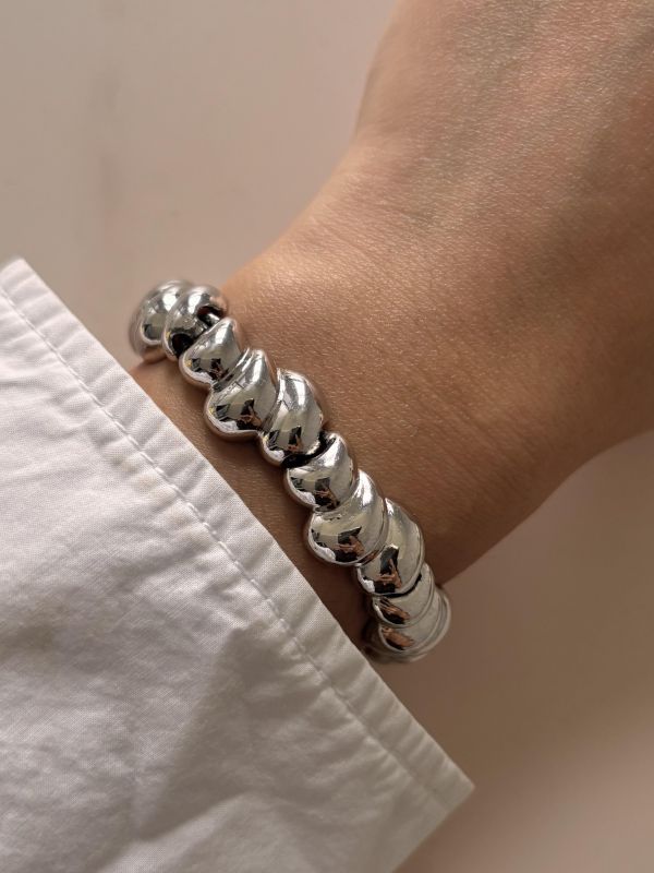 Monet 流光銀色手鍊 