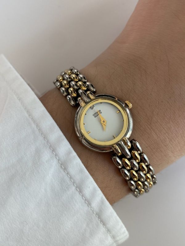 Citizen金銀雙色錶 | Citizen Watch in Silver and Gold 