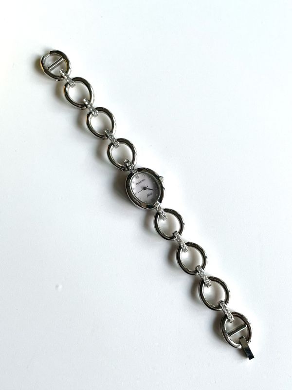 Amitron復古淡粉錶 | Vintage Amitron with Diamonds on Strap 