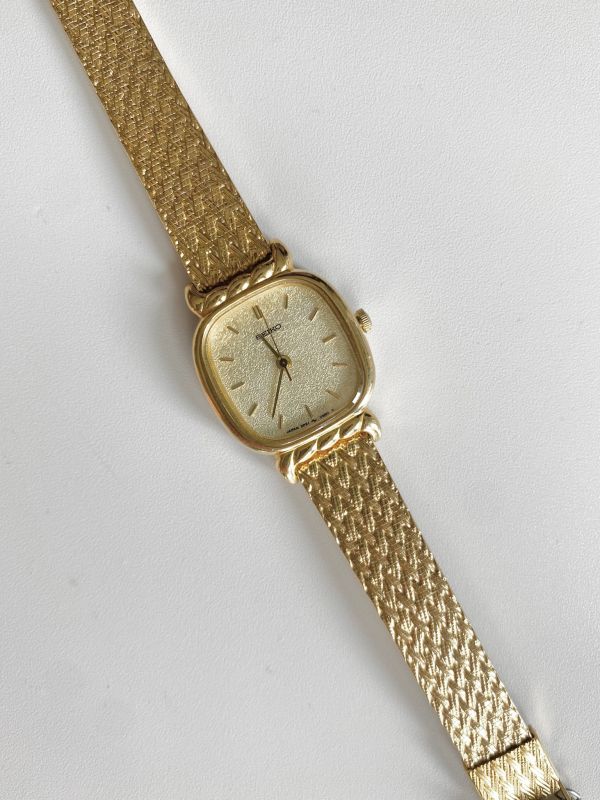 日本 Seiko 古董方胖錶 