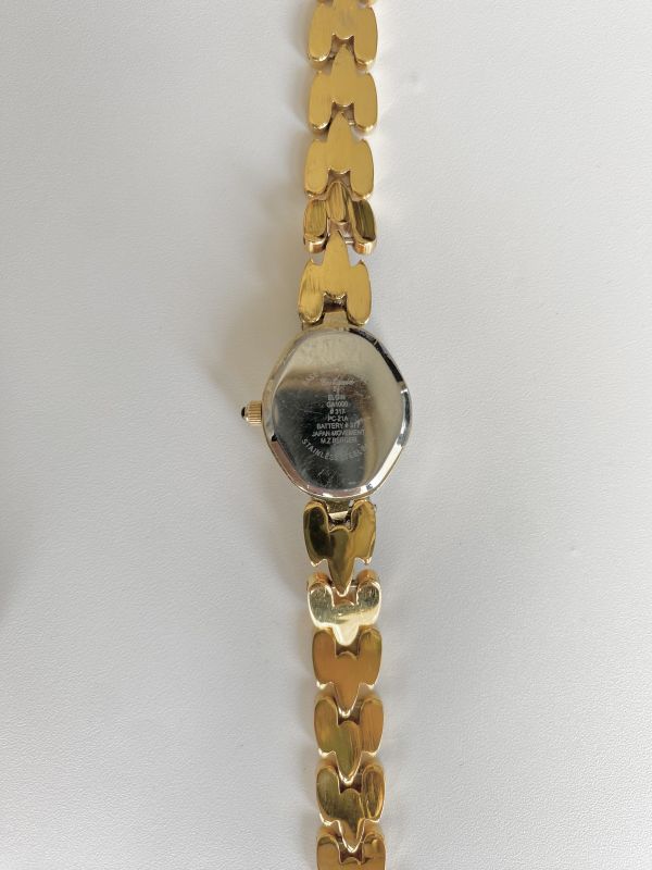 美國 Elgin黑珐瑯白蝶貝錶 | Vintage Elgin in Oval 