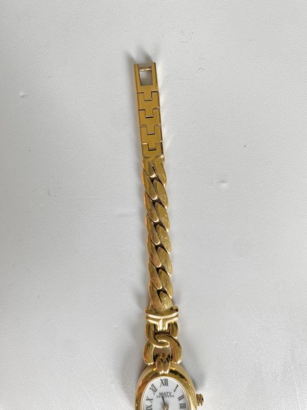 法國 Maty Besancon 復古小金錶 