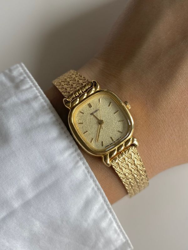 日本 Seiko 古董方胖錶 