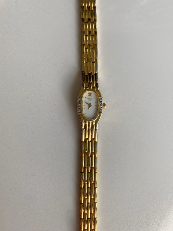 Seiko橢圓鑽錶 | Vintage Seiko Diamond in Oval Dial 