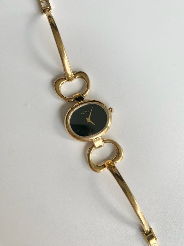 Gucci 中古馬術口銜錶 | Classic Vintage Gucci in Gold 