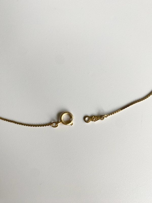 鋯石幾何氣質短鍊 |  Zircon Circle Necklace 