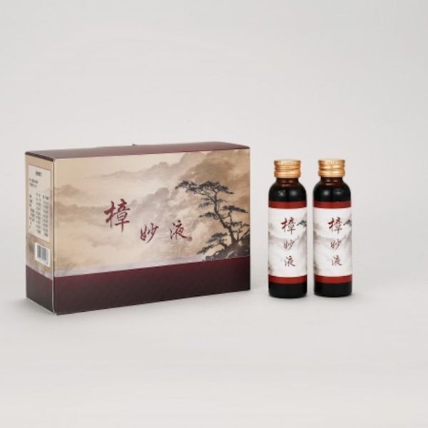 『護肝提神』樟妙液專利牛樟芝酵素飲 60ml*10瓶/盒 專利牛樟,深層發酵技術,病後補給,營養補充,靈芝,人蔘,水果酵素