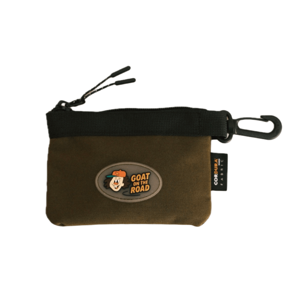 GOAT ON THE ROAD Cordura 附扣零錢包 