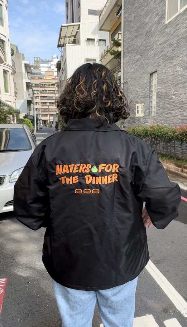 HATERS FOR THE DINNER COACH JACKET 