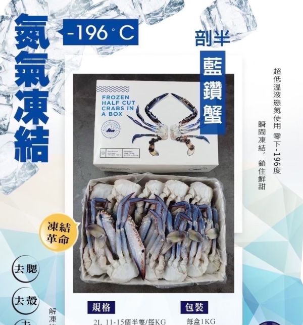 藍鑽蟹2L 