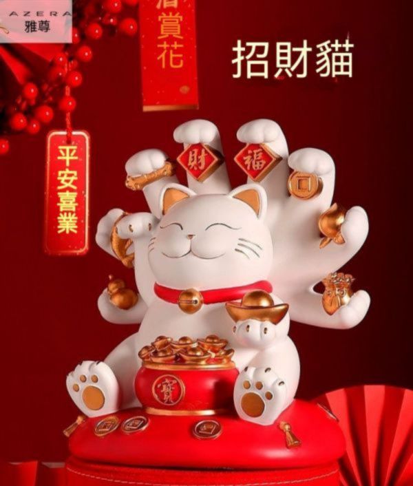 招財貓擺飾/喬遷新居賀禮/收銀台裝飾 