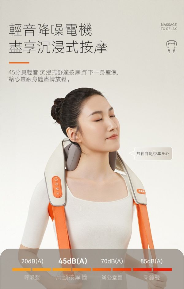 KEEPFIT 科普菲頸椎按摩器/肩頸腰部背部按摩儀/頸部按摩神器 母親節禮物,抒壓,按摩