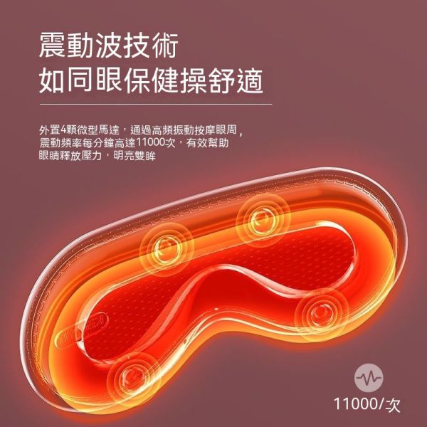 眼部按摩儀/眼罩熱敷神器/緩解疲勞護眼儀 