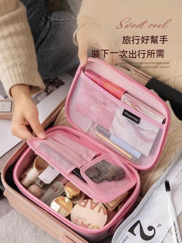 2024新款手提便攜化妝包/大容量旅行神器/品箱盒高級感 