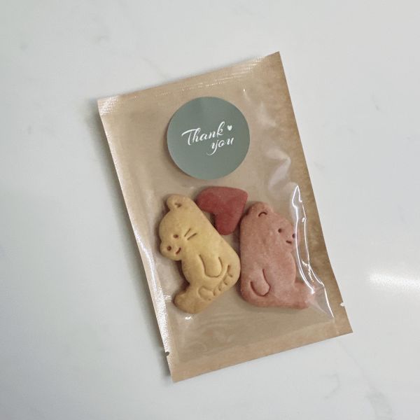 蔬果餅乾背對背分享包 餅乾分享包 手工餅乾 幼兒園分享禮 奶油餅乾 生日餅乾 生日禮