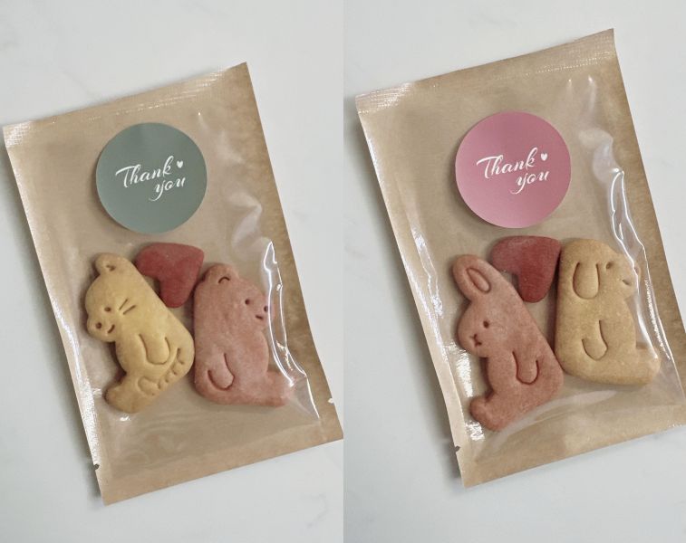 蔬果餅乾背對背分享包 餅乾分享包 手工餅乾 幼兒園分享禮 奶油餅乾 生日餅乾 生日禮