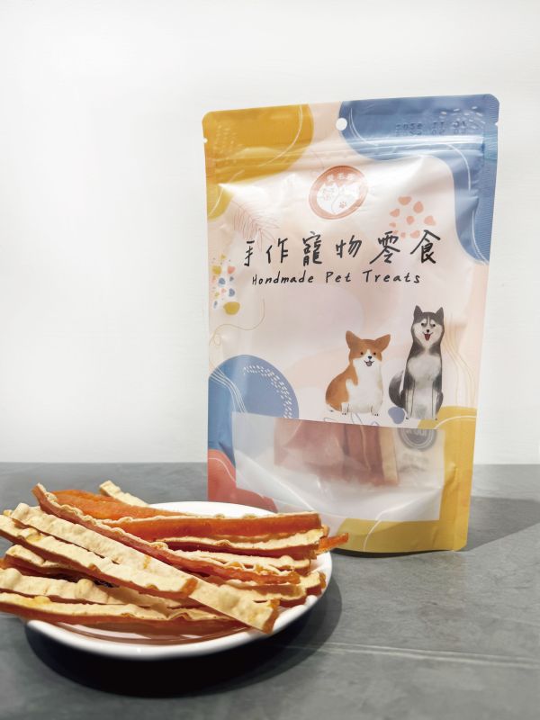 雞肉鱈魚香絲 