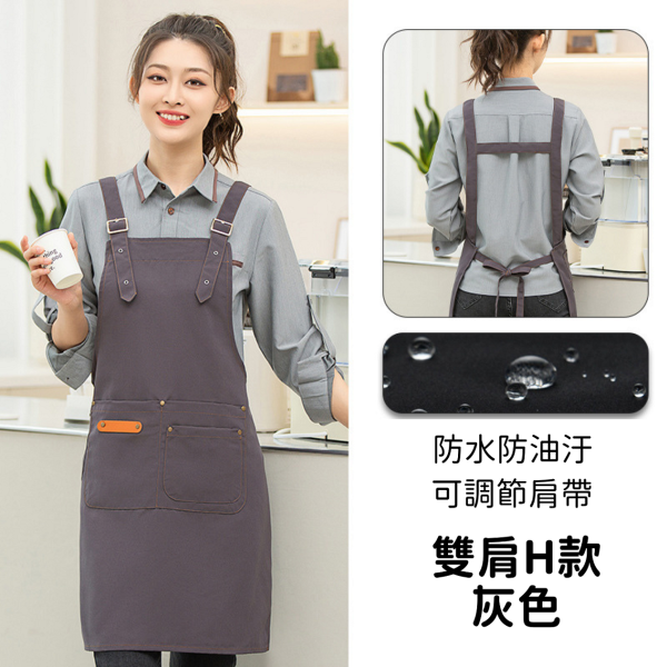 防潑水耐磨工作圍裙(帆布) 