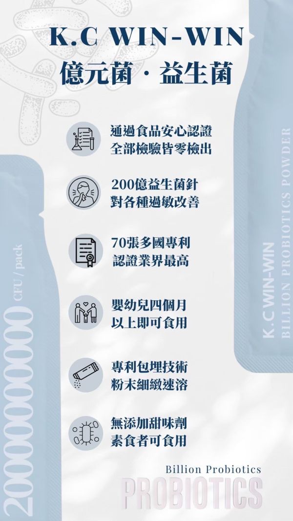 【KC】億元菌 