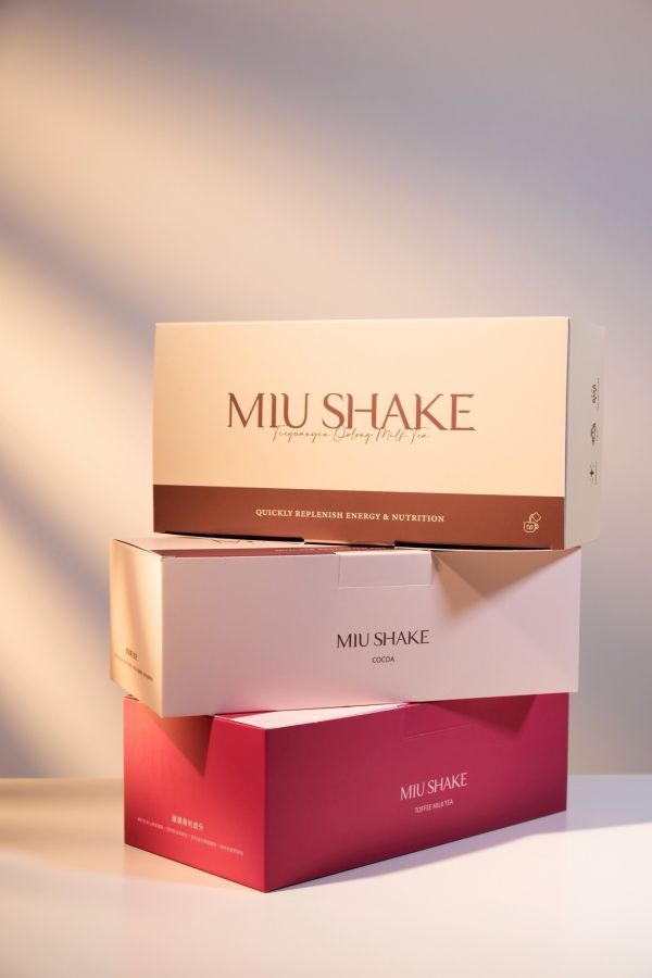 【晉捷】MIU SHAKE 穀物代餐（鐵觀音厚奶/可可/太妃糖奶茶） 