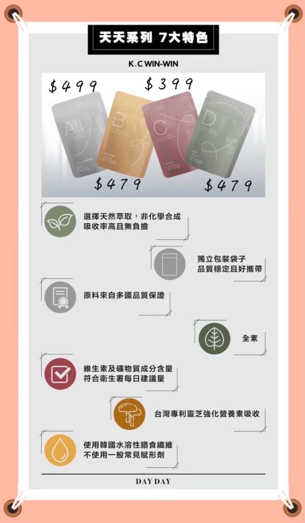 【KC】DayDay天天 綜合維生素礦物質 